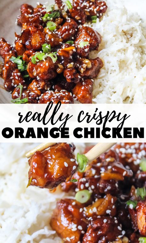 Fried Orange Chicken, Paleo Orange Chicken, Crispy Orange Chicken, Gluten Free Orange Chicken, Spicy Orange Chicken, Chinese Orange Chicken, Baked Orange Chicken, Orange Chicken Sauce, Healthy Orange Chicken