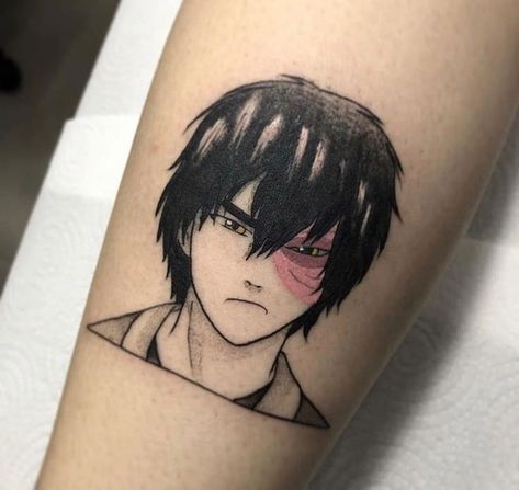 Avatar The Last Airbender Tattoo Zuko, Prince Zuko Tattoo, Zuko Tattoos, Katara Tattoo, Azula Tattoo, Zuko Tattoo, Avatar The Last Airbender Tattoo, Instagram Avatar, Camera Tattoo Design