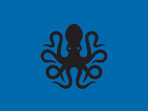 Octopus by Doublenaut #Design Popular #Dribbble #shots Doublenaut Design, Octopus Logo, Kraken Art, Typo Logo Design, Octopus Tattoo Design, Octopus Tattoos, Image Logo, Octopus Design, Octopus Tattoo