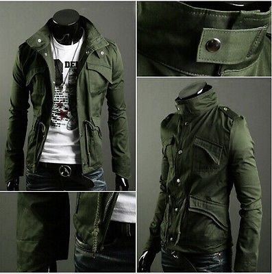 Military Style Man, Stand Collar Jacket, Stand Collar Jackets, Moncler Jacket, Military Style Jackets, Collar Jacket, Fashion Night, Military Style, Mens Fashion Summer