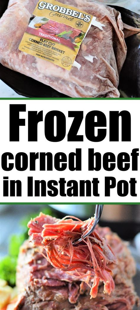 Instant Pot Corn Beef, Corn Beef In Pressure Cooker, Corned Beef Instant Pot, Corned Beef In Pressure Cooker, Corn Beef Instant Pot, Corned Beef Recipes Instapot, Frozen Corn Beef Instant Pot, Corned Beef And Cabbage Instant Pot, Instant Pot Corned Beef