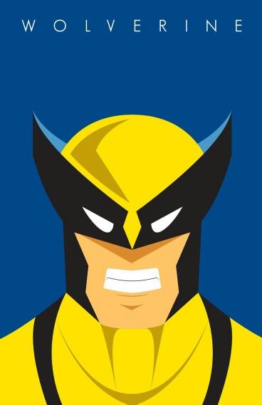 WOLVERINE Wolverine Painting, Wolverine Illustration, Wolverine Cartoon, Geometrical Prints, Superheroes Wallpaper, 80s Cartoon Shows, Wolverine Comic Art, Wolverine Comic, Robot Cartoon