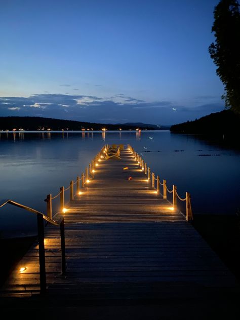 Dock Lighting Ideas, Jetty Design, Dock Ideas Lakeside, Lake Docks Designs, Water Bike, Lake Dock, Dock Lighting, Dubai Aesthetic, Outdoor Patio Designs