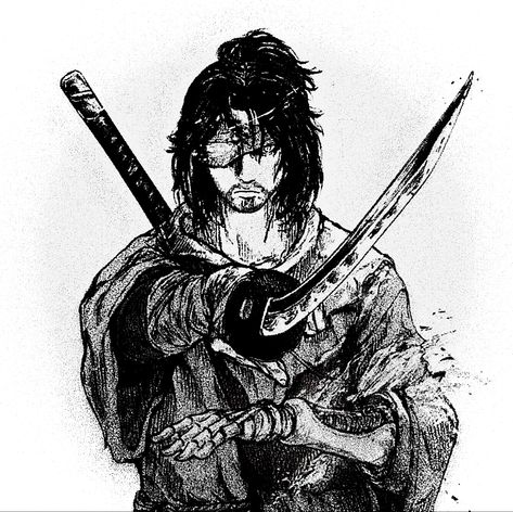 Sekiro Shura Art, Sekiro Shura, Miyamoto Musashi Art, Vagabond Manga, Illustration Manga, Samurai Anime, Samurai Artwork, Miyamoto Musashi, Dark Souls Art