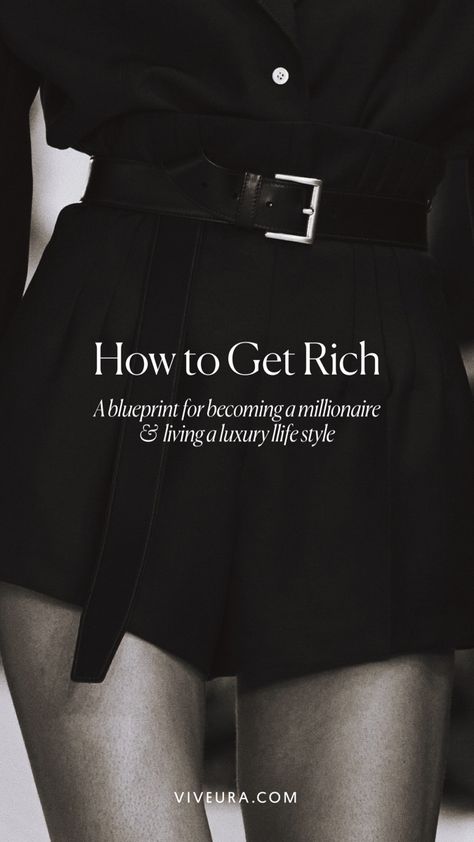 how to get rich, become a millionaire, luxury living Build The Life You Want, How To Get Rich In Your 20s, How To Become A Millionaire, Rich Woman Lifestyle, Rich Artist, Rich Luxury Lifestyle, Rich Life Aesthetic, Wealth Aesthetic, Marketing Reels