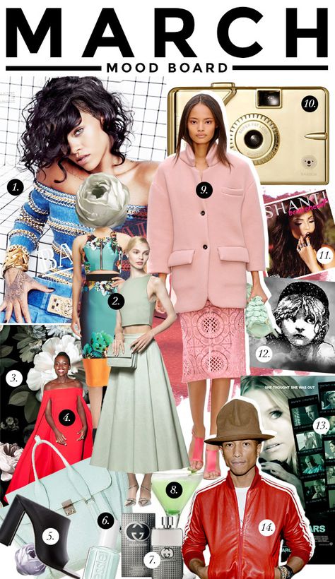 March Fashion, Mood Board Fashion Inspiration, Fashion Trending Moodboard, Fashion Editorial Layout, Fashion Magazine Layout, Fashion Trend Board, Pop Culture Fashion, Magazine Pictures, Fashion Moodboard