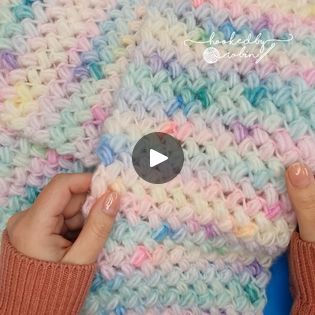 Crochet Bean Stitch, Easy Crochet Baby Blanket Free Pattern, Hooked By Robin, Holiday Crochet Patterns, Crochet Baby Blanket Free Pattern, Bean Stitch, Easy Crochet Baby Blanket, Slip Knot, Beginner Crochet Tutorial