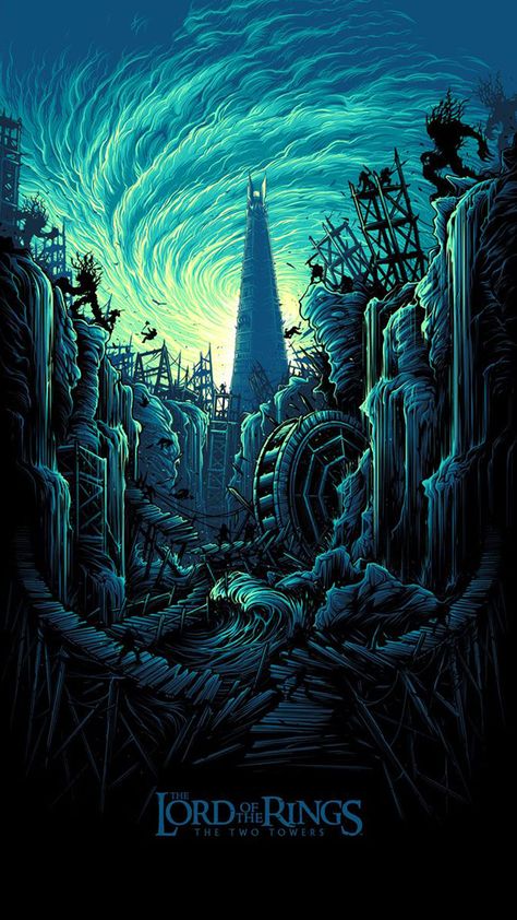 Legolas And Aragorn, Dan Mumford, Middle Earth Art, Lord Of Rings, Two Towers, Tolkien Art, Lotr Art, The Two Towers, Lord Of The Ring