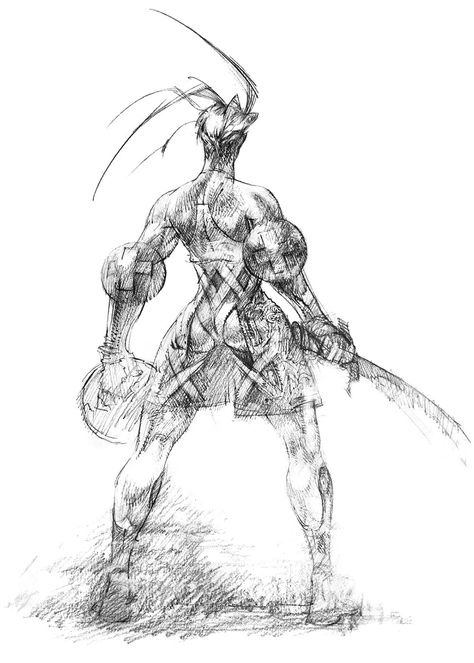 Ashley Sketch - Vagrant Story Art Gallery Vagrant Story, Akihiko Yoshida, Library Games, Story Art, Game Concept Art, Game Concept, Game Character Design, Video Game Characters, Video Game Art