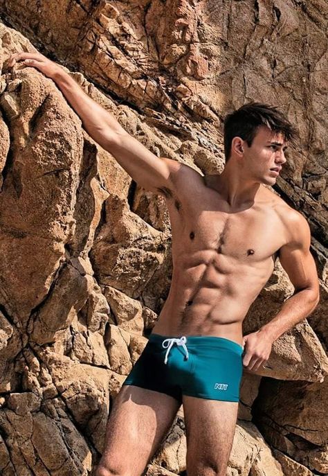 Swimmers Body Male, Male Swimmers, Climb Every Mountain, Tarragona Spain, Sergio Carvajal, Men Abs, Men Sport Pants, Guys In Speedos, Muscle Boy