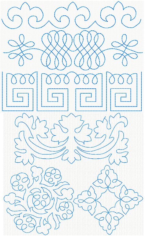 Soutache Pattern, Commercial Embroidery Machine, Quilting Designs Patterns, Rangoli Patterns, Xmas Cross Stitch, Border Embroidery, Needlework Patterns, Hand Embroidery Art, Continuous Line