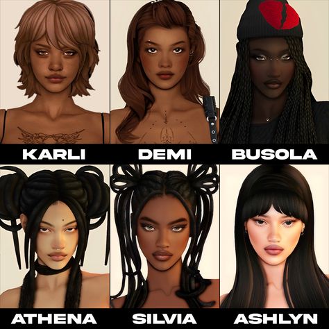 Sims 4 Contour Cc, Female Sims Dump, Urban Sims 4 Cc Hair, Sims 4 Pfp, Sims Pfp, Sims 4 Character Ideas, Sims 4 Body Hair, Sims Outfits, Sims 4 Hair Male