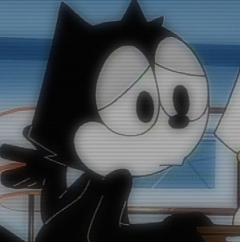 Computer Aesthetic, Magic Bag, Cartoon Cats, Felix The Cat, Wallpaper Cat, Cartoon Edits, Felix The Cats, Cat Boys, Cat Icon