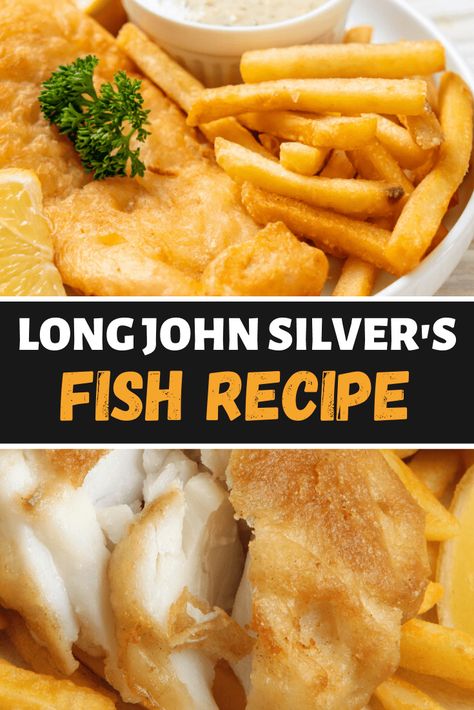 Recreate Long John Silver's Famous Fish Batter in your very own kitchen! Long John Silvers Fish Recipe, Silver Fish Recipe, Tempura Fish, Long John Silvers Batter, Beer Battered Fish Recipes, Fish Batter, Fish Batter Recipe, Recipes Fish, Long John Silver