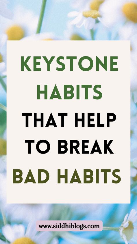 Bad habits | quit bad habits | good habits you can start | how to quit bad habits | power of habits | Breaking Bad Habits | Keystone Habits | Quit Bad Habits | Habits and Routines | Change Bad Habits | Bad Habits to Break | Breaking Habits #quitbadhabits Bad Habits To Break, Breaking Habits, Keystone Habits, Breaking Bad Habits, Habits To Break, Quit Bad Habits, Habits And Routines, Change Bad Habits, Break Bad Habits