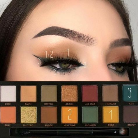 Anastasia Subculture, Subculture Palette, Pinterest Makeup, Eye Makeup Tips, Eyeshadow Tutorial, Makeup Goals, Makati, Smokey Eye Makeup, Makeup Palette