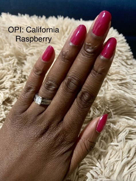 Opi Berry Colors, Raspberry Color Nails, Opi Krona-logical Order Dip, Opi California Raspberry, Opi Feeling Berry Glam, Opi Feelin Berry Glam, Raspberry Nails, Poppin Nails, Raspberry Color