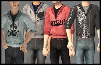 Mod The Sims - {12} Emo Punk Clothing Brand Hoodies For Your Teen Male Simmies Sims 3 Men Clothes, The Sims 2 Cc Clothes Male, Sims 4 Cc Male Emo Clothes, Sims 4 2000s Cc Male, Sims 2 Cc Clothing Male, Sims 2 Male Clothes, Sims 3 Male Cc, Sims 2 Male Cc, The Sims 2 Cc