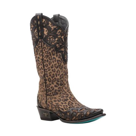 Make just the right amount of fuss in the Lilly boot with elegant overlay/underlay in true western fashion that never goes out of style. Letting the quality leathers take center stage, this modern take on a retro classic asserts luxury with just the right amount of interest in the updated scalloped top, and hints of intricacy at the collar, heel counter and toe. Dress it up or have some fun with the Cat’s Meow and Burnt Caramel colorways Short Western Boots, Western Boots Outfit, Animal Print Boots, Lane Boots, Womens Cowgirl Boots, Western Shoes, Leopard Print Boots, Corral Boots, Western Boots Women