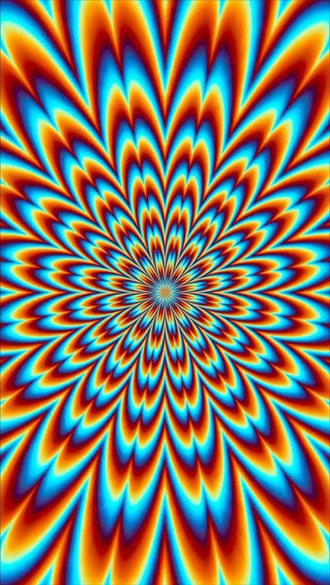 Optical Illusions Pictures, Rainbow Colors Art, 3d Wallpaper For Mobile, Sommer Mad, Trippy Pictures, Illusion Pictures, Optical Illusion Drawing, Optical Illusion Wallpaper, 3d Optical Illusions