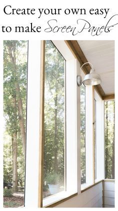 Screen House Ideas, Plexiglass Windows For Screened Porch, Screen Panels For Porch, Removable Screen Panels For Porch, Diy Screened In Porch Cheap, Screen Porch Panels, Screened Room, Screened Deck, Patio Shades