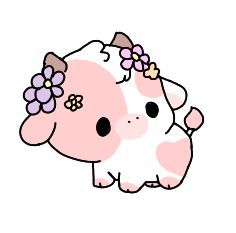 Cute Cow Animation, Cute Pink Animals Drawing, Pink Cute Doodles, Cute Pink Drawing Aesthetic, Cute Kawaii Cow Drawing, Cute Cow Pictures Cartoon, Cute Pink Drawings Easy, Cute Cows Cartoon, Cow Drawings Easy