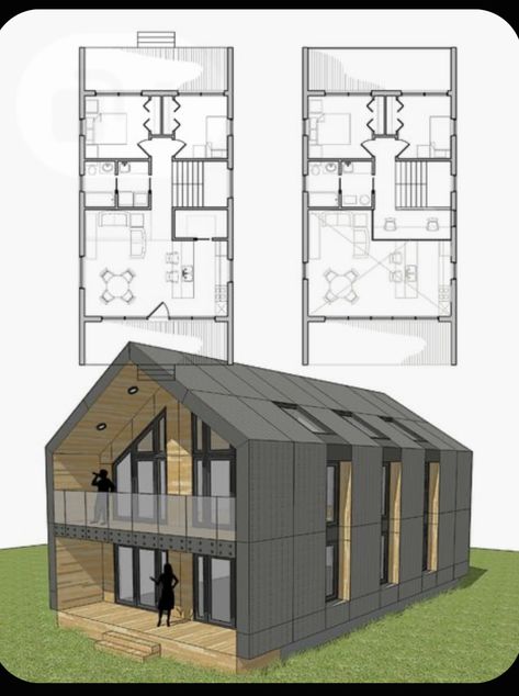 Nordic House Plans, Exterior Perspective, Minimal Homes, Drawing House Plans, Nordic House, House Outer Design, Courtyard House Plans, Plans Architecture, Modern Barn House