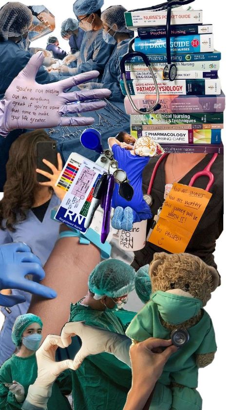 Nurse Collage, Nurse Aesthetic, Nurse Inspiration, Tech Aesthetic, Pharmacology Nursing, Surgical Tech, Medical School Motivation, Medical School Inspiration, Future Jobs