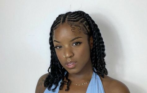 Short Twists Natural Hair, Mini Twists Natural Hair, Braiding Hair Colors, 2023 Hairstyles, Cornrows Natural Hair, Flat Twists, Flat Twist Hairstyles, Cornrows Braids For Black Women, Passion Twists