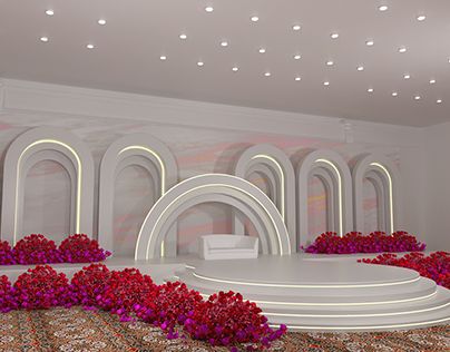 Wedding Booth Design, Modern Wedding Stage Design, Wedding Banquet Hall, Nikah Decor, Event Booth Design, Venue Design, Stage Ideas, Wedding Decors, Booth Wedding