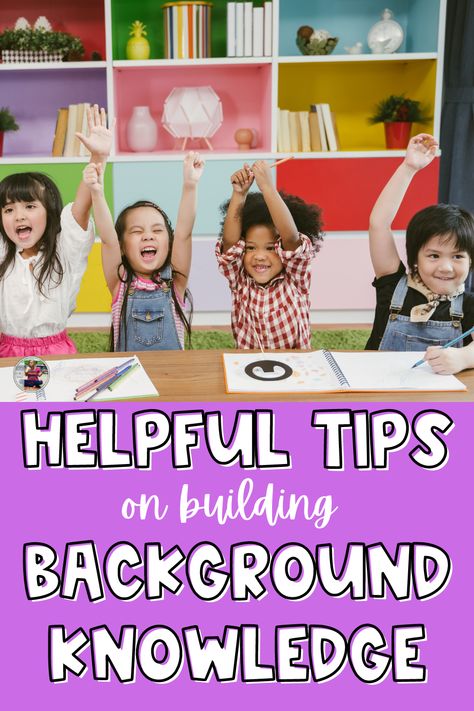 Are you looking for easy ways to build background knowledge for your early elementary students? Today, I will share a variety of activities for your elementary students that will be helpful. I recommend reading, The Knowledge Gap by Natalie Wexler. You can easily build background knowledge with anchor charts, graphic organizers, KWL charts, and more. Don’t forget to immerse students' experience during building background knowledge activities during literacy whole group. Background Knowledge Activities, Student Centered Learning Activities, Student Centered Classroom, Classroom Meetings, Building Background, Student Centered Learning, Social Emotional Learning Activities, Background Knowledge, Classroom Routines