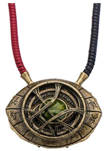 Doctor Strange Eye of Agamotto Licenced Prop Replica Necklace Dr Strange Costume, Doctor Necklace, Eye Of Agamotto, Celtic Knot Band, Iron Man Helmet, Movie Replica, Doctor Strange Marvel, Marvel Collectibles, Marvel Legends Series