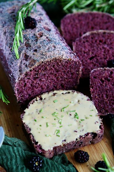 Blackberry Sourdough Bread, Beet Sourdough Bread, Dark Bread Recipes, Colorful Sourdough Bread, Raspberry Sourdough Bread, Blackberry Sourdough Recipes, Colored Sourdough Bread, Blackberry Recipes Vegan, Unique Bread Recipes