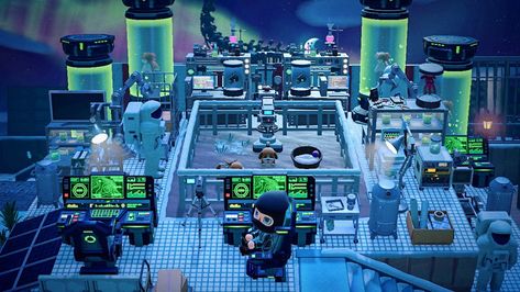 Science Area, Cyberpunk Design, Space Animals, Animal Crossing Funny, Forest City, Silly Photos, Night At The Museum, Alien Design, New Animal Crossing