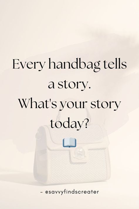 Handbags, Style Story, Fashion Tales, Personal Narrative, Your Handbag, Fashion Journey Bag Quotes Handbags, Bags Quotes Handbags, Rebrand Quotes, Bag Content Ideas, Quotes About Bag, Bags Quotes, Content Hacks, Christmas Advertising Design, Brand Taglines