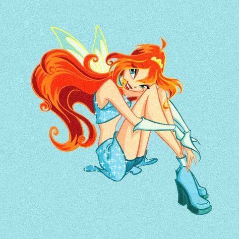 Winx Club Bloom Fairy Forms, Bloom Winx Club Aesthetic, Ekatarina Velika, Club Aesthetics, Bloom Aesthetic, She Is My Best Friend, Winx Club Bloom, Bloom Tattoo, Winx Bloom