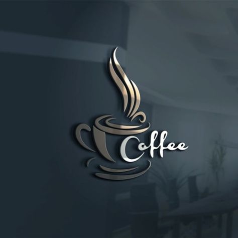 I will design restaurant, cafe, coffee shop and bar logo Coffee Shop And Bar, Coffee Designs Art, Menu Cover Design, Logo Design Coffee, Coffee Shop Logo Design, Cafe Logo Design, Coffee Shop Branding, Small Business Design, Coffee Shop Interior Design