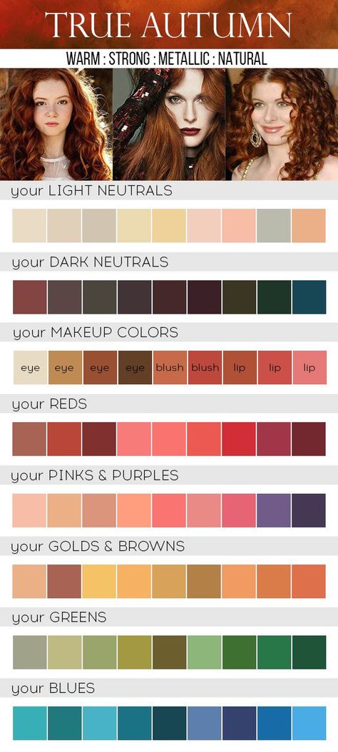 True Autumn Color Palette, Make Up Guide, Autumn Color Palette Fashion, Warm Fall Outfits, Deep Autumn Color Palette, Autumn Skin, Soft Autumn Color Palette, Autumn Color Palette, True Autumn