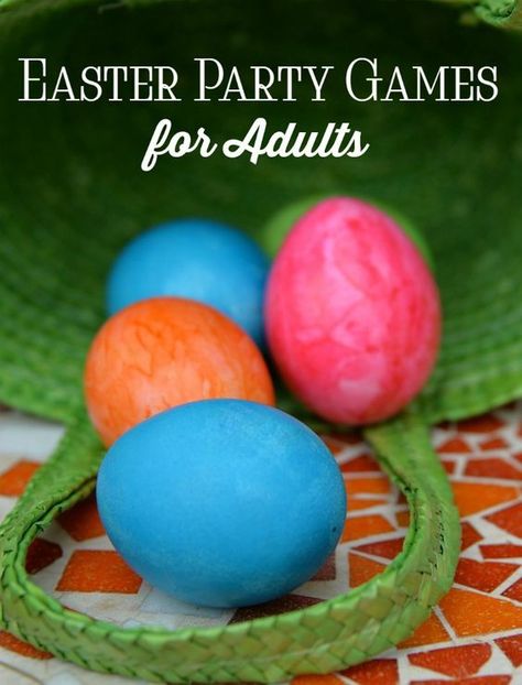 Adult Games For Easter, Easter Party Games For Adults, Easter Games For Adults Families, Spring Games For Adults, Easter Adult Games, Easter Party Ideas For Adults, Adult Easter Games, Easter Games For Adults, Easter For Adults