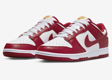 Nike Dunk Low Gym Red, Dunk Low Gym Red, Yeezy 750, Basketball Silhouette, Red Dye, Retro Gym, Nike X Travis Scott, School Pack, Low Air Jordan 1