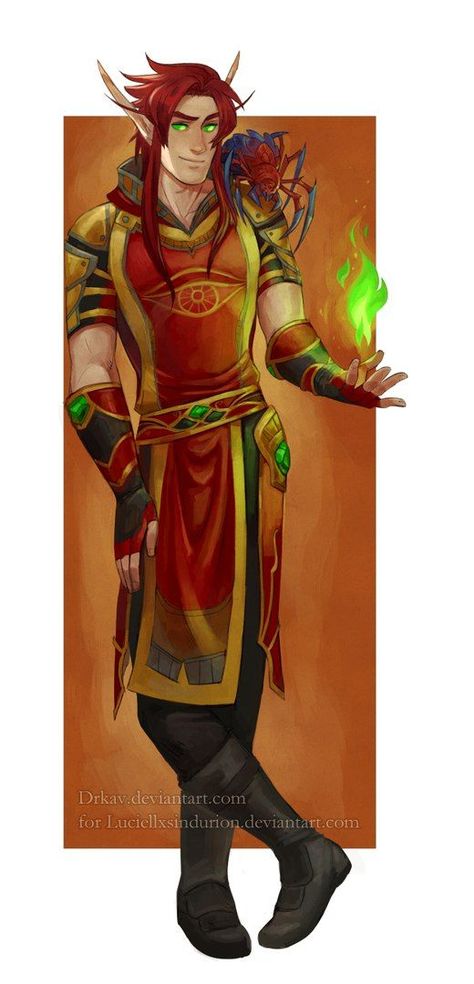 World of Warcraft World Of Warcraft 3, Dnd Elves, Warcraft Characters, Blood Elf, Warcraft Art, Night Elf, High Elf, Wow Art, Dnd Characters