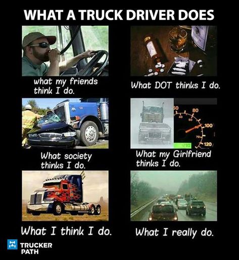 15 Truck Driver Memes That'll Fill Your Day With Humor | SayingImages.com Semi Trucks Humor, Driver Quotes, Truck Driver Quotes, Trucking Humor, Truck Driver Wife, Diesel Tips, Trucker Quotes, Truck Memes, Truck Quotes