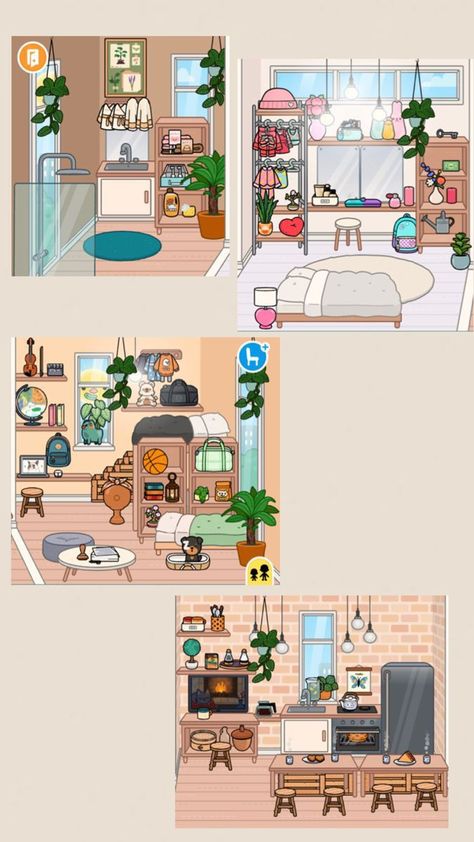 Toca Life World Aesthetic, Bad Room Ideas, Toca Life World Aesthetic Pfp, Toca Boca Life World, Toca Ideas, Toca Boca House Ideas, Toca Boca Room, Toca Boca House, Free House Design