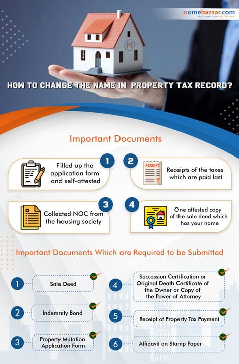 How to change the name in Property Tax Record Tax Payment, Process Of Change, Power Of Attorney, Property Tax, Name Change, Application Form, Home Loans, Loans, Easy Steps