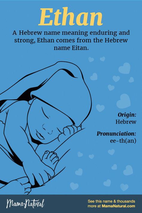 Ethan Name Meaning, Scott Name, Baby Boy Name List, Popular Boy Names, Names For Boys List, Biblical Names, Name Origins, Hebrew Names, Mama Natural