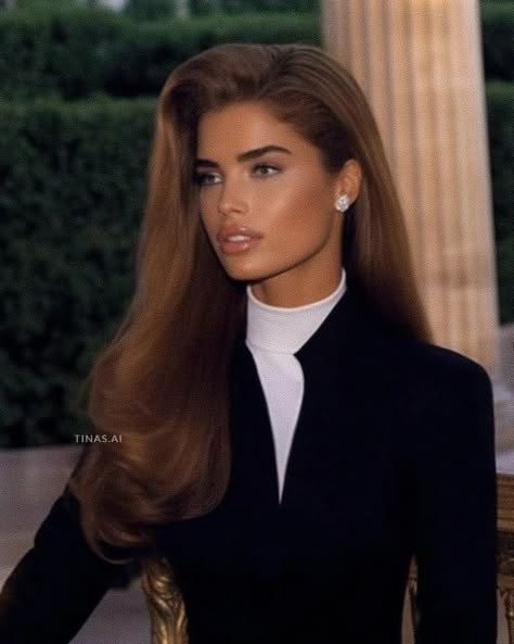 Classy Beauty, Old Money Makeup Brunette, Ralph Lauren Model, Giving Money, Old Money Beauty, Old Money Hair Women, Old Money Hairstyle Women, Old Money Makeup Aesthetic, Old Money Aesthetic Makeup