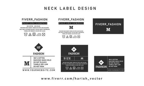 Tshirt Tags Ideas, Shirt Label Design Clothing Tags, T Shirt Label Tag Design, Neck Label Design Clothing, Tshirt Tags Label, Tshirt Label Design, Neck Label Design, Clothing Label Design, Tshirt Label