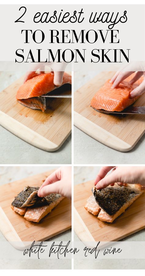 Salmon Recipes With Skin On, Salmon Recipes Skin On, How To Take Skin Off Salmon, Salmon Skin Recipes, How To Cook Salmon With Skin On, Salmon Skin On Recipes, How To Make Salmon, Skin On Salmon Recipes, Salmon With Skin Recipes