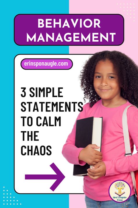 simple statements for behavior management in the classroom Behavior Management Plan, I Said What I Said, Behavior Plan, Teacher Tired, Effective Classroom Management, Behavior Plans, Teaching Game, Student Behavior, Parent Communication