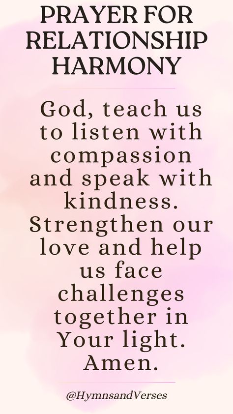 A prayer for kindness, patience, and strength in relationships, allowing God’s love to guide us. God, teach us to listen with compassion and speak with kindness. Strengthen our love and help us face challenges together in Your light. Amen. Prayer For Relationship, Encouragement For Him, Relationship Prayer, Prayers Of Encouragement, Word Of Faith, Spoken Words, Words Of Comfort, Mutual Respect, Navigating Life